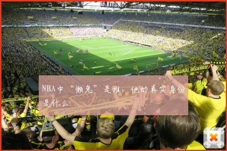 NBA中“懒兔”是谁，他的真实身份是什么